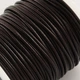 Шнур Вощеный Полиэстер, для плетения, Макраме и бижутерии, Темно-коричневый, 1мм, около 10м/катушка - изображение 2