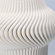 Wazon Rituali Domestici Lino porcelanowa biały 35.5 × 23 cm (U30125091U00) - obraz 2