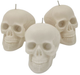 Zestaw świec Mikamax Skull Candle Set (8719481358945) - obraz 2