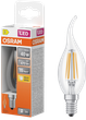 Светодиодная лампа OSRAM Filament BA40 3.4W 470Lm 2700K E14 (4099854468810) - изображение 1