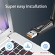 Wi-Fi Адаптер BauTech USB AX900 двухдиапазонный 900 Мбит/с с антенной Чёрный (1016-123-00) - изображение 4