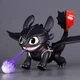 Фигурка BauTech Беззубик подвижная из мультфильма Как Приручить Дракона 17.5 см Чёрный (1016-166-00) - изображение 5