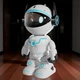 IP-камера видеонаблюдения BauTech в виде астронавта Robot 4K Ultra HD Белый (1016-127-00) - изображение 16