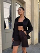 Жіночі бермуди з кишенями Uaclothes 42-44 Коричневий (like34150-145571349) - изображение 3