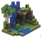 Магнітний конструктор minecraft Magnetic Cube 128 деталей кубики конструктори для дорослих та дітей майнкрафт водоспад у джунглях - зображення 10