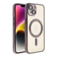 Чохол TPU Metallic Chrome Full Camera with Magsafe для iPhone 14 Колір Chrome Green - изображение 3