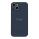 Чохол Silicone Case Full Size with Frame для iPhone 13 Колір 60.Crem Yellow - изображение 9