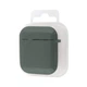 Чехол Silicone Case с микрофиброю для Airpods 1 / Airpods 2 Dark blue - изображение 3