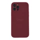 Чохол Silicone Case Full Size with Frame для iPhone 12 Pro Колір 15.Dark Grey - изображение 12
