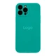 Чохол Silicone Case Full Size with Frame для iPhone 12 Pro Колір 15.Dark Grey - изображение 15