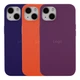Чехол Silicone Case Full Size (AA) для iPhone 13 Coffee - изображение 3