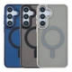 Чохол TPU+PC Space Magnetic Color with Magsafe для Samsung Galaxy S25+ 5G (S936) Колір Black - изображение 2