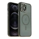 Чохол TPU+PC+Metal Calais with MagSafe для iPhone 12 Pro Max Колір Black - зображення 3