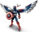 Конструктор LEGO Marvel Фигурка нового Капитана Америки 359 элементов (76296) - изображение 7