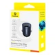 Автомобильный зарядный адаптер Baseus Tiny Star Mini Car Charger |2Type-C, 30W/3A, поддержка быстрой зарядки PD/QC, многоуровневая система защиты, универсальная совместимость, компактный| Черный - изображение 11