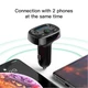 Автомобильный FM-трансмиттер модулятор и зарядный адаптер Baseus T Shaped Car Bluetooth MP3 Player S-09A (Standard Edition) |Bluetooth 4.2, 2USB, TF, 3.4A, LED-дисплей, многоуровневая защита, универсальная совместимость| Черный - изображение 9