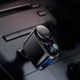 FM-трансмиттер Baseus Locomotive 3.4A 2хUSB Bluetooth модулятор (CCHC000001) - изображение 5