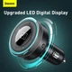 Автомобильный FM-трансмиттер модулятор и зарядный адаптер Baseus Energy Column Car Wireless MP3 Charger (CCLH-01) |Bluetooth 5.0, 2USB, AUX/TF, 3.4A, LED-дисплей, защита от перегрузки, универсальная совместимость| Черный - изображение 11