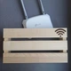 Полка для WI-FI роутера навесная с гравировкой PL012 - изображение 1