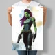 Постер супергероиня Marvel Гамора. Фан-арт. Серия Superheroine Collection А3 30х42 см (MAR12_А3) - изображение 1