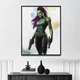 Постер супергероиня Marvel Гамора. Фан-арт. Серия Superheroine Collection А2 42х60 см (MAR12_А2) - изображение 2