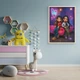 Постер в стиле куклы Bratz Подруги возле розового автомобиля А3 30х42 см (DYT037_А3) - изображение 3