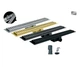 Трап для душа линейный KOER FD35-70x500 Black черный из нержавеющей стали 70x500 мм с решеткой (AC0624) - изображение 2