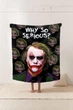 Плед 3D Джокер Why so serious ? 11607 135х160 см - изображение 2