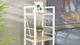 Етажерка 4/34 Ferrum-decor Серії Конект 120x34x28 білий ДСП Дуб Сонома 16мм (FRD-104280) - зображення 3
