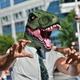 Maska Mikamax Dinosaur Mask (8721154050155) - obraz 3