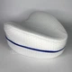 Подушка ортопедична для ніг і колін з ефектом пам’яті Leg Pillow, анатомічна гіпоалергенна зі знімним чохлом на блискавці, для сну на боці, для вагітних, при болях у суглобах, для підтримки спини Біла, F-19D1 - зображення 14