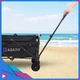 Складная транспортная тележка на пляже/ в саду Asato 93л 300кг - изображение 4