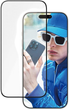 Szkło hartowane PanzerGlass Screen Protector Aluminum Frame do Apple iPhone 16 Pro Ultra-Wide Fit (5715685002267) - obraz 1