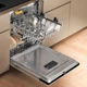 Посудомийна машина Whirlpool W8I HF58 TU ( Бежевий ) - изображение 8