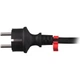 Сетевой фильтр 4XSchuko на котушци, ІР44, 3G*1.5мм, 20м, чорний (2E-CR4315IP44M20) - изображение 4