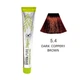 Фарба для волосся Vegan Divina.Pure мідний Eva Professional 5.4 dark coppery brown (темний шатен мідний) 1210054 - изображение 1