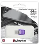 Флеш-накопитель Kingston DataTraveler microDuo 3C 64GB USB Type-C/USB Type-A Фіолетовий - изображение 5