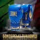Боксерські рукавиці Leone GN220 DNA Blue 10 унцій (бинти 4 м. в комплекті) - изображение 2