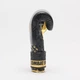 Боксерські рукавиці Leone GN220 DNA Black 10 унцій (бинти 4 м. в комплекті) - изображение 6