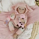 Коллекционная Силиконовая Кукла Реборн Новорождённый Младенец Reborn Девочка Пупс Банни (Виниловая Кукла) 50 см - изображение 1