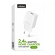 Сетевое зарядное устройство (адаптер) WALKER WH-26 1USB / 2.1A white - изображение 6