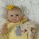 Коллекционная Силиконовая Кукла Реборн Reborn Новорождённый Пупс Девочка Младенец Джульетта (Виниловая Кукла) Высота 42 см - изображение 4