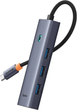 USB-хаб Baseus UltraJoy 6-Port Grey (B00052807813-01) - зображення 3