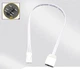 Кабель Спліттер 5V 3PIN+4PIN ARGB LED Strip Connector 1 -> 1 подовжувач комплект 2шт 25см (788225944-11) Білий - зображення 1