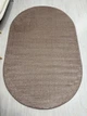 Ковер с невысоким ворсом Espresso 0.5х0.8 м. Овал Beige 00000A - изображение 6