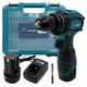 Акумуляторний шуруповерт Безщітковий PROFI-TEC PCD35168BL 16,8V високотокові батареї 2хPT1620 2.0Аг, зарядний пристрій 16V Li, подовжена біта, Кейс-Органайзер) (006293) - изображение 1