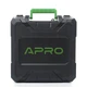 Дриль-шуруповерт APRO 20В, 2А, 20D, 2 АКБ, ЗУ, кейс (63665) - зображення 12
