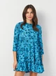 Платье женское Zara 5216/564 XL Бирюзовое (05216056400052) - изображение 1