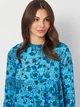 Платье женское Zara 5216/564 XL Бирюзовое (05216056400052) - изображение 4