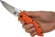 Складной нож Skif Shark II SW лезвие Wharncliffe, Frame Lock, рукоятка G‑10 Оранжевый (17650296) - изображение 5